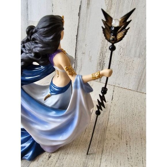 Danbury mint Storm princess Bill figurine gold superhero RARE statue - Picture 9 of 10